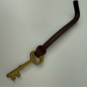 Fossil Key Fob Hang Tag Charm Vintage